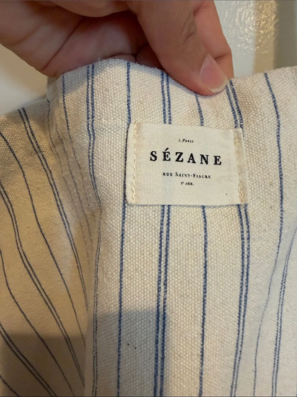 Sezane versatile tote